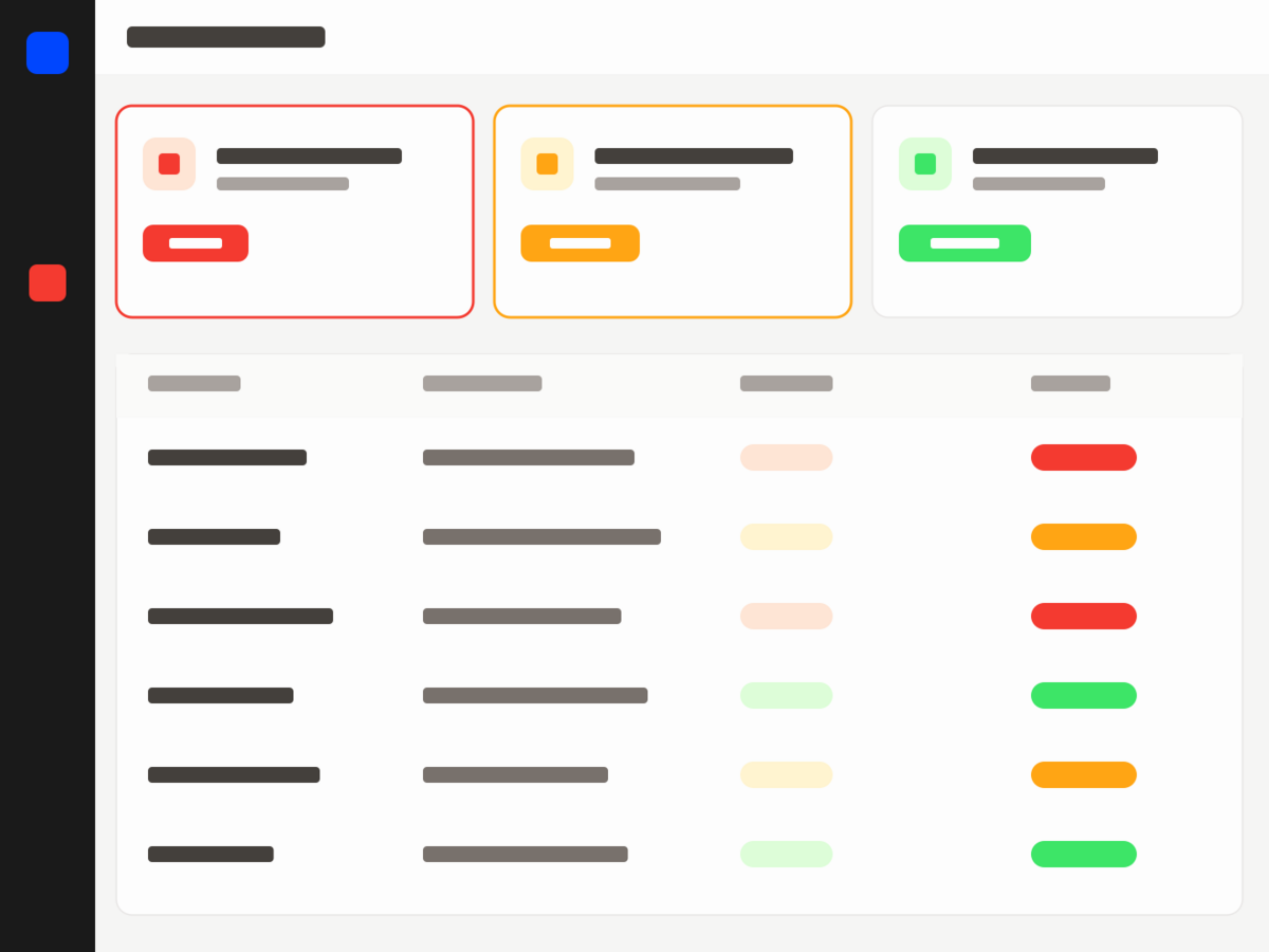 Anomaly detection alerts with highlighted risk indicators